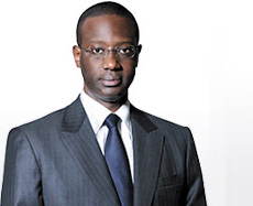 Tidjane Thiam, PDG de l'assureur britannique Prudential