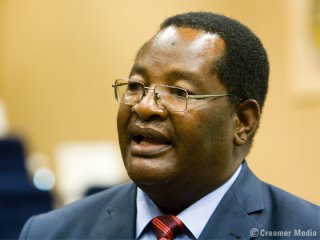 Obert Mpofu, ministre des mines du Zimbabwe