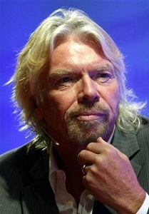 Richard Branson, crateur du groupe Virgin