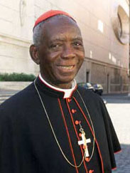 Le cardinal Bernard Agre