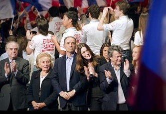Soutiens de Nicolas Sarkozy le 31 mars 2012