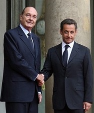 Nicolas Sarkozy et Jacques Chirac : deux ex-présidents...