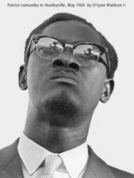 Patrice Lumumba en mai 1960 à Stanleyville