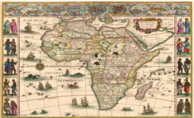 Africae nova descriptio. - W. & J. Blaeu, ca.1634-1664.