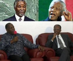 Nelson Mandela, Thabo Mbeki, Dany Glover (avec le prsident Aristide) se sont mobiliss
