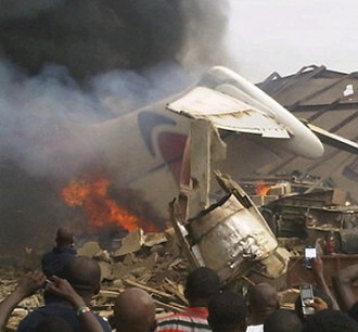 Le crash de Dana Air le 3 juin 2012 à Lagos