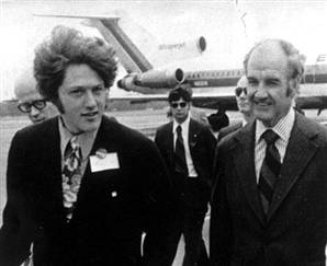 Le jeune Bill Clinton fait campagne pour George McGovern en 1972