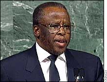 Festus Mogae, prsident du Botswana