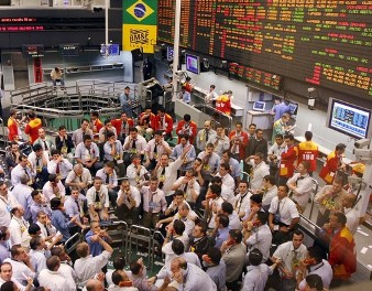 La bourse de Sao Paulo : pas trs ''colore''