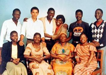 Une partie de la famille kenyane de Barack Obama