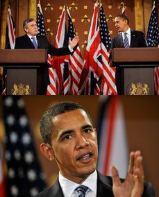 Gordon Brown et Barack Obama