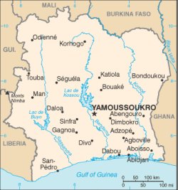 La Cte d'Ivoire, le pays de Me Bamba