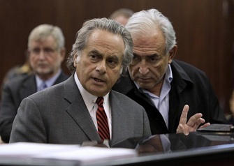 Benjamin Brafman et Dominique Strauss-Kahn le 16 mai  New York