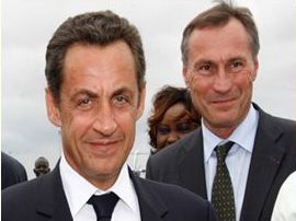 Nicolas Sarkozy et Jean-Marie Bockel