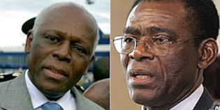 Eduardo Dos Santos et Teodoro Obiang Nguema