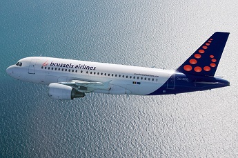 Un avion de Brussels Airlines