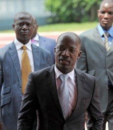 Charles Bl Goud alors ministre de Laurent Gbagbo