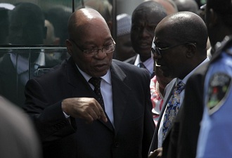 Jacob Zuma prsent  Abuja