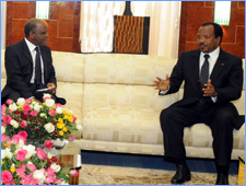 Paul Biya et Joba Ibrahim Amer