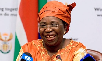 Nkosazana Dlamini Zuma briguait la prsidence de la commission de l'Union Africaine face  Jean Ping
