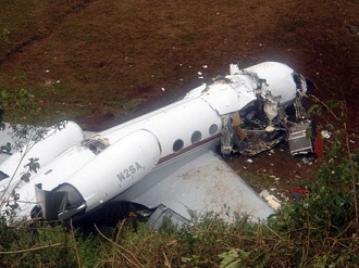 Le jet priv accident qui transportait Augustin Katumba Mwanke