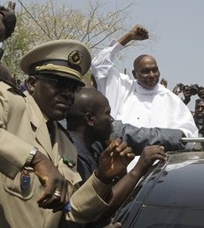Abdoulaye Wade ce dimanche  Dakar 