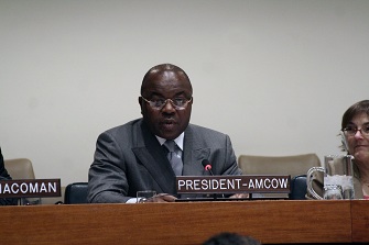 Le ministre congolais de la recherche scientifique Bruno Itoua