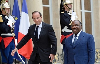 Franois Hollande reoit Ali Bongo le 5 juillet 2012  l'Elyse