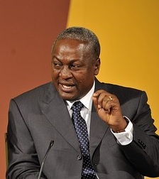 John Dramani Mahama, prsident du Ghana
