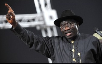 Le prsident nigrian Goodluck Jonathan