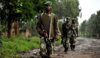 Des rebelles du M23  Rangira en RDC le 17 octobre 2012