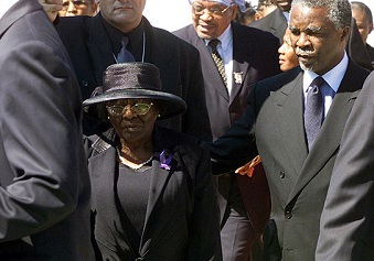 Thabo Mbeki et sa mre Epainette