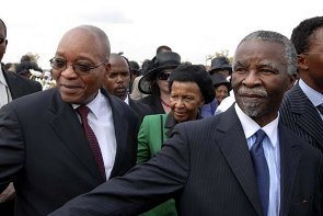 Thabo Mbeki et Jacob Zuma  la belle poque