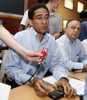 Willy Angele, président du Medef de la Guadeloupe, a prétexté des ''menaces physiques'' pour quitter la table des négociations