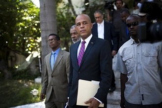 Michel Martelly prsident hatien