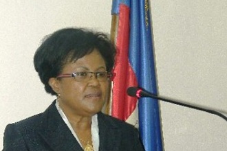 Marie Carmelle Jean-Marie, ministre des finances d'Hati