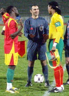 Rigobert Song et Pascal Feindouno, les deux capitaines