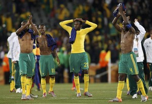 Les Bafana sud-africains sont en tte du groupe G avec 4 points