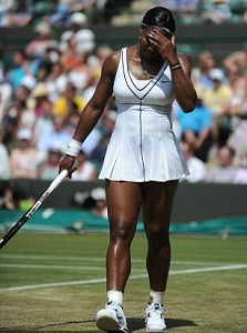 Serena Williams a t battue par Marion Bartoli 