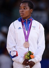 Audrey Tcheumeo a fini mdaille de bronze