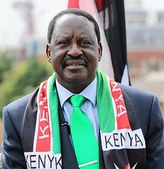Raila Odinga, premier ministre kenyan, s'est rendu  Londres pour les jeux olympiques