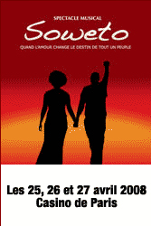 L'affiche du spectacle "Soweto"