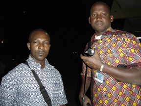 Fortun� Bationo et Yacouba Sangar�