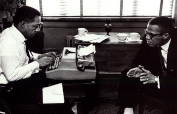 Alex Haley et Malcolm X