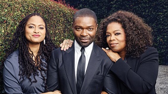 Ava DuVernay, David Oyelowo et Oprah Winfrey