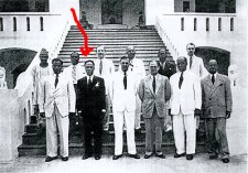 Kwame Nkrumah et son premier cabinet