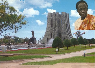 Monument rig  la gloire de Kwame Nkrumah