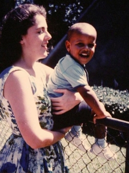 Ann Dunham et son fils Barack Obama