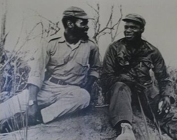 Samora Machel et Eduardo Mondlane