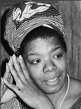 Maya Angelou au dbut des annes 70